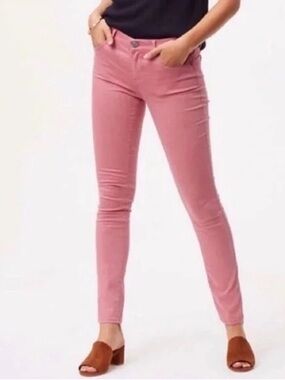 LOFT Soft Pink Modern Skinny Corduroy 5 Pocket Jeans Cotton-Modal-Spandex NWOT